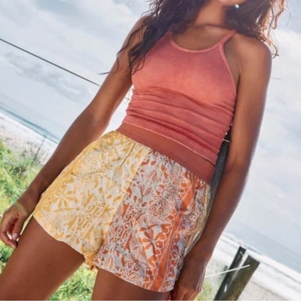Free People Movement See You Sunday Print Shorts